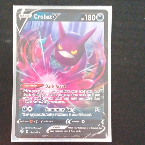 Crobat Pokemon V - Picture 1 of 3